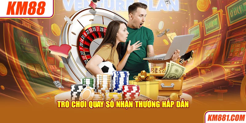 Trò chơi quay số nhận thưởng hấp dẫn